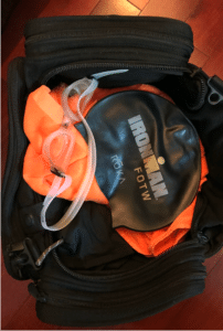 Ironman triathlon training bag